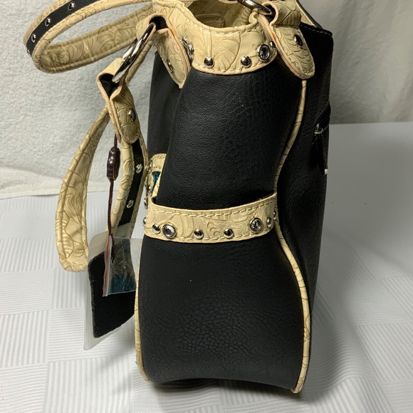 P&G Rhinestone Cross Bling Purse Shoulder Bag - Picture 4 of 13